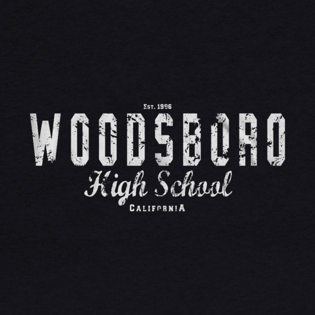 Scream Woodsboro High School Logo by frekioxo